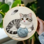 手工材料包挂画刺绣