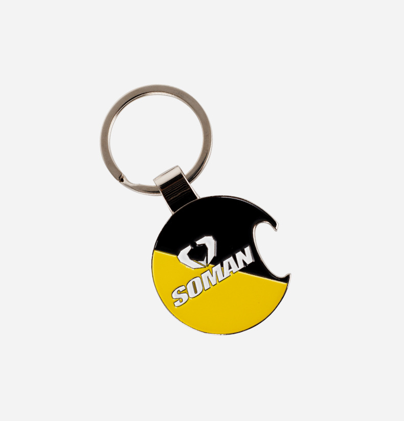 Soman Keychain Bottle Opener Accessories Unisex Jewelry Pendant Motorcycle Keychain Helmet Wine Opener