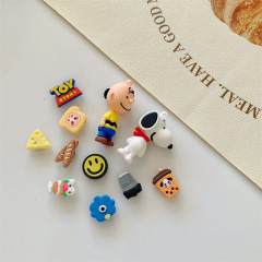 Stylish Snoopy Popper Hole Shoes Accessory Cute Shoe Pattern 2024 New DIY Shoe Clips and Shoe Ornaments Set