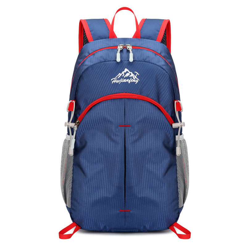 Capacious waterproof universal nylon backpack for men and women for…