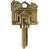 Exclusive cross-border supply for Amazon: popular pure brass crafts, door keys, piano cover locks, antique keys (Avtomobil qapı kilidi silindrləri) - door-brass-key