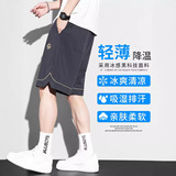 Шорты, мужские летние дышащие спортивные тонкие штаны, оверсайз