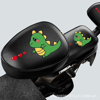 Car Seat Cover, Electric Car Seat: Electric car cushion - waterproof-little-dinosaur-front-seat-cover-back-seat