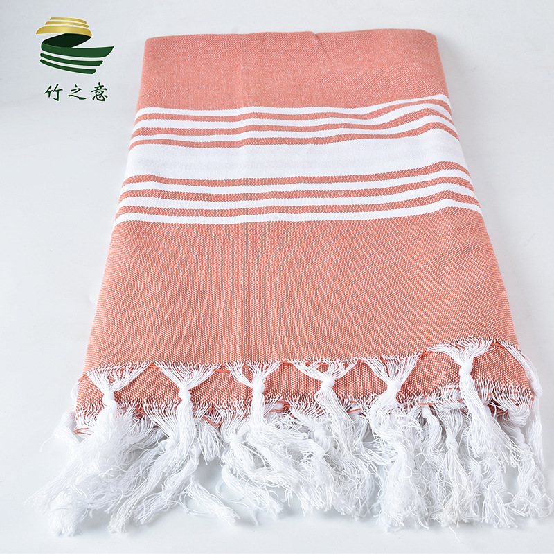 纯棉条纹沙滩巾 (6).JPG