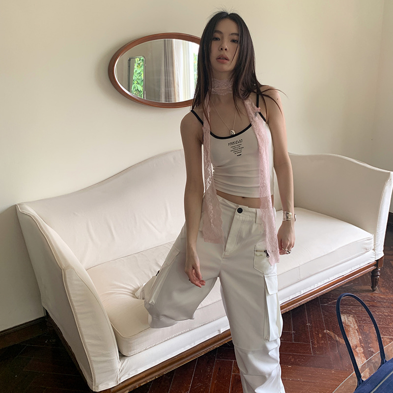 Butterfly Embellishment Contrasting Letter Print Strap