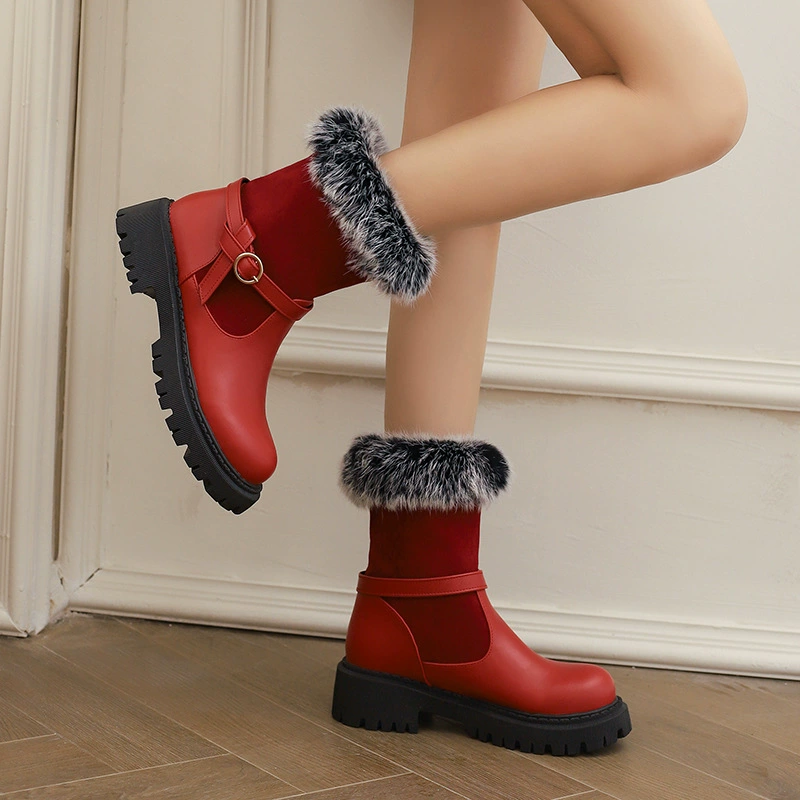 Demi-season comfortable keep warm boots, 2024 years