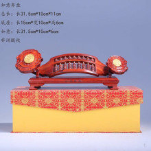 酸枝如意算盘 木制红木算盘 老式小算盘带底座摆件木雕刻工艺礼品