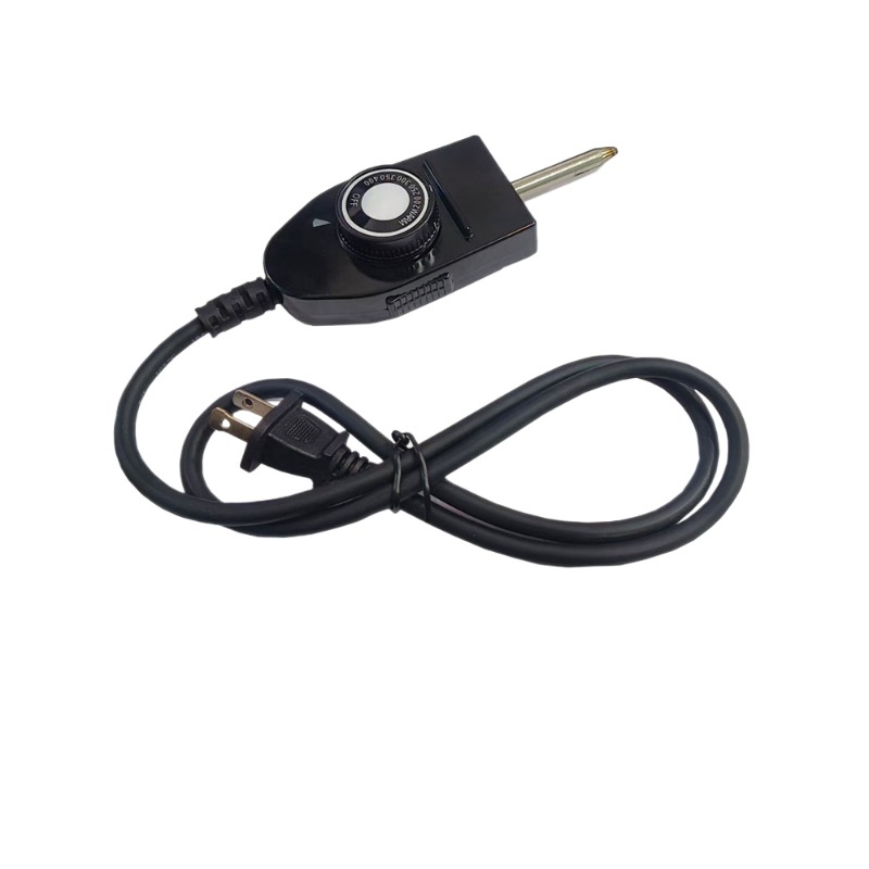Cable de control de temperatura de dos enchufes de estilo americano, línea de regulación de temperatura, línea de alimentación ajustable de cinco grados, línea de caldera eléctrica de cobre puro de alta potencia image 6