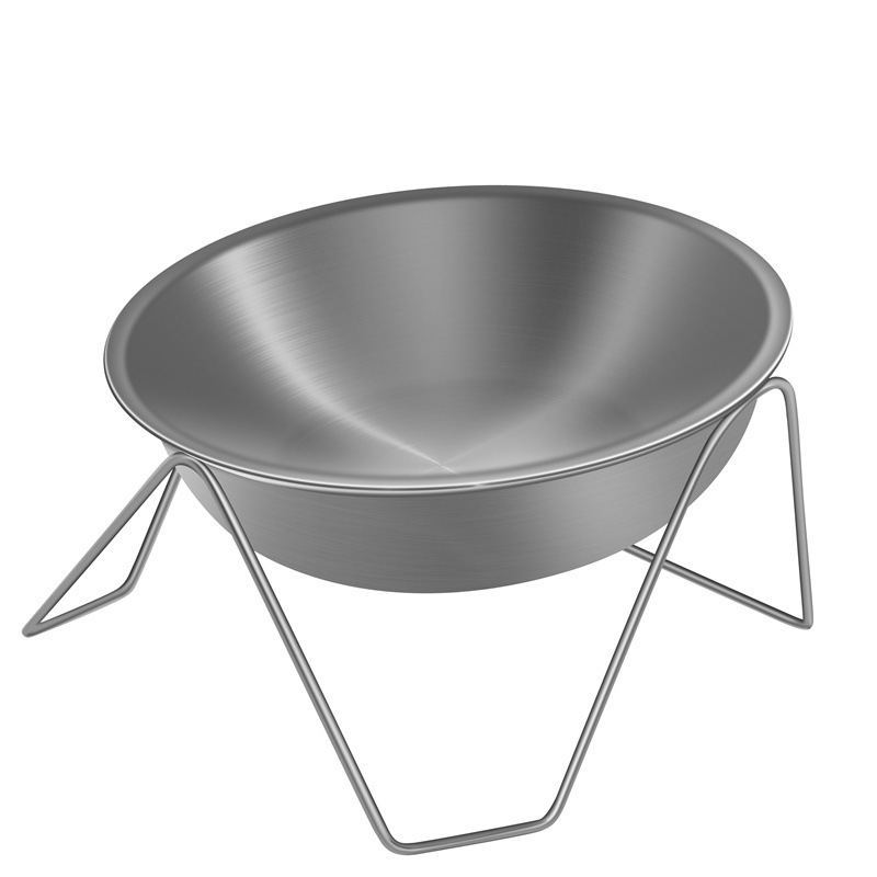 스테인레스 스틸 고양이 그릇