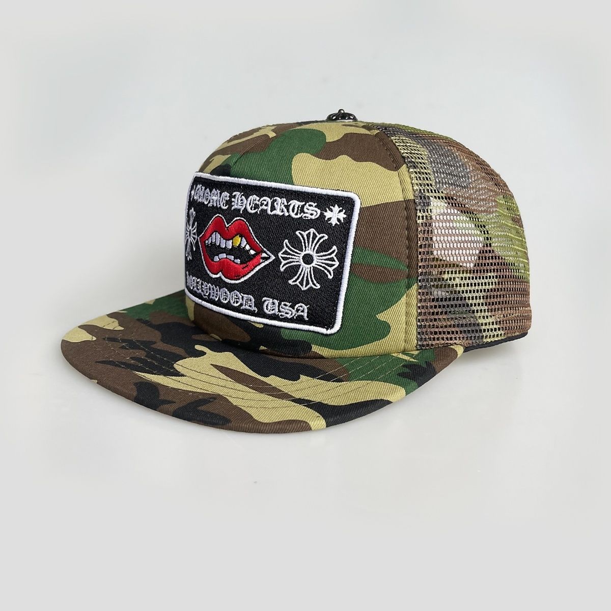 Chrome Hearts Matty Boy Chomper Trucker Hat Camo