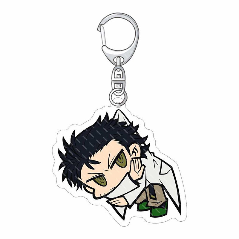 Anime Fate Stone Gate keychain okayuhiro Lun Taro Mu Yi Hongli Qiaotian to acrylic pendant