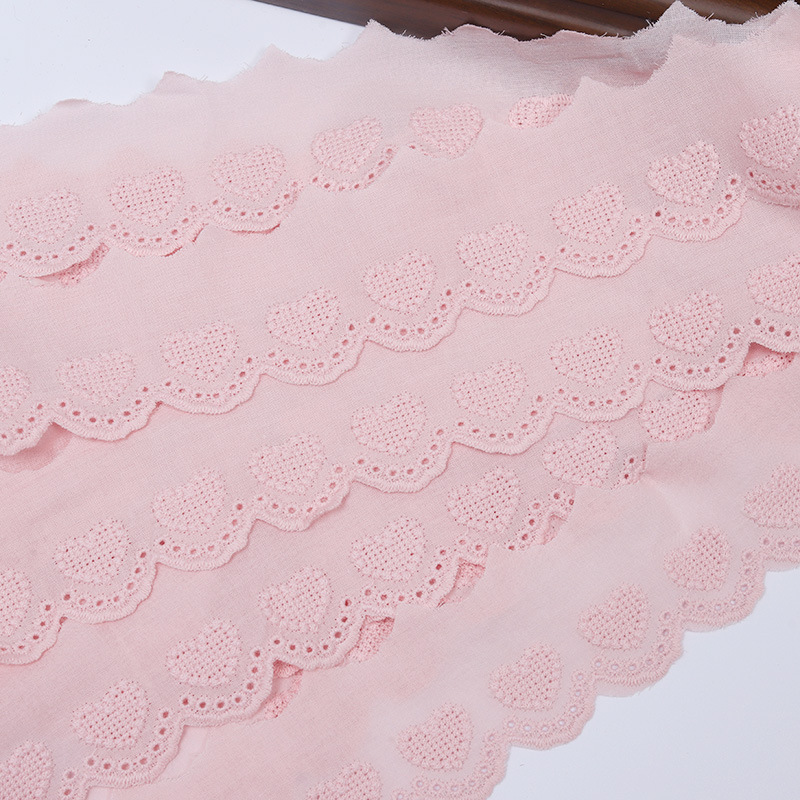 綿布抜き愛レースdiyレース刺繍レース補助材料綿布刺繍服装レース幅4cm