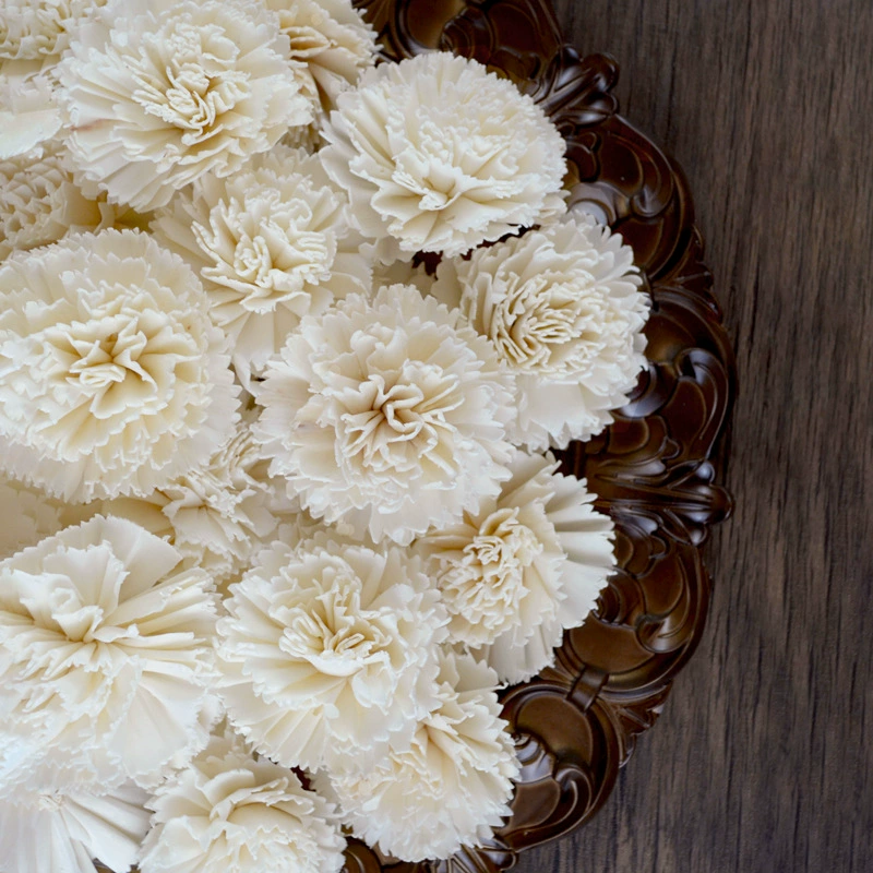 Один кусок волос | 6cm Гвоздики через траву цветок домашний декор цветок без огня ароматерапия сушеные цветы День матери букет