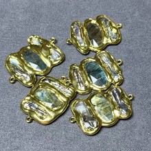 ��Ȼ�����W��ʯ�p��18K����ɫ��߅�������ֹ��������ɢ����