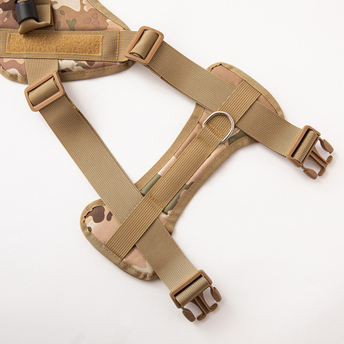New Pet Tactical Harness Dog Vest Style Harness Outdoor Pet Supplies Wholesale