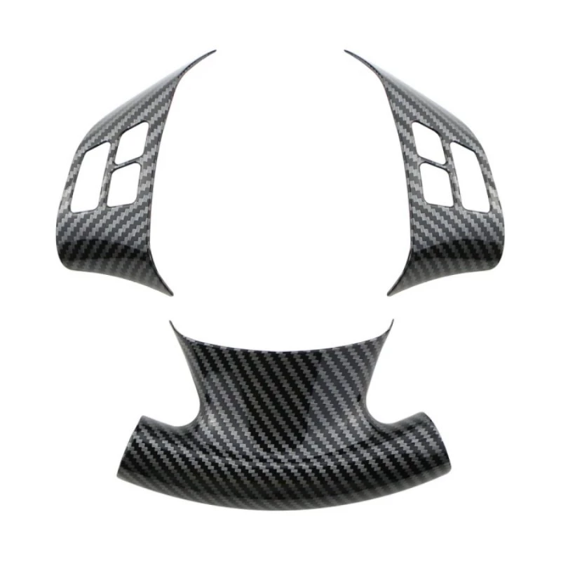 Для BMW 3 серии X1e843205iE90 декоративные наклейки на руль из углеродного волокна блестящий патч для модификации интерьера