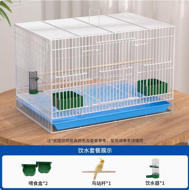 新しい鳥かごエコヴィラ大型折りたたみセキセイインコ鳥かご黒鳳凰真珠鳥高級ケージ送料無料|undefined