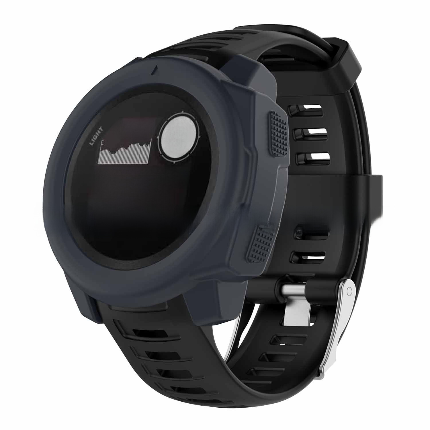 適用佳明Garmin instinct ESPORTS硅膠保護殼instinct防刮軟殼