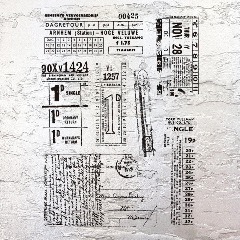 Diario sello de silicona transparente Fondo retro sello básico DIY decorativo diario sello de goma Rosa Bill