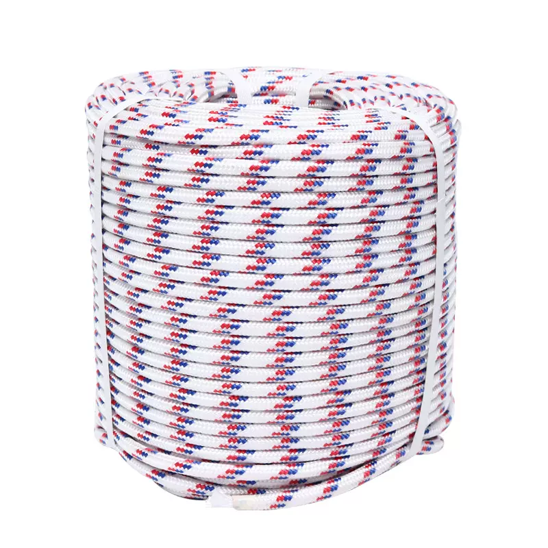 【加工定制】双色丙纶绳包芯编织绳救生绳拉力绳攀岩绳缆安全绳