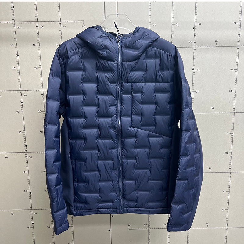 2025 nuevo chaqueta de plumón de hombre nuevo estándar 90 chaqueta caliente de moda con capuz