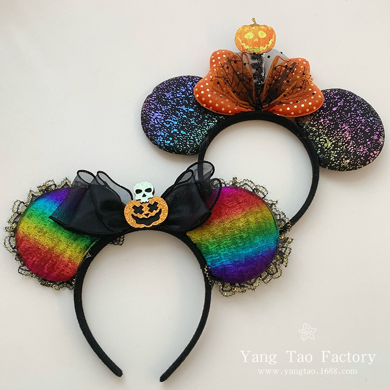 encantador fantasma infestación Halloween toques extraños accesorios de fotos cos cos accesorios de vestir bandas de cabello pinzas de cabello toques de cabello