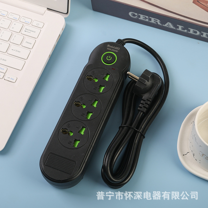 3 enchufe estándar británico estándar europeo estándar americano negro blanco cinturón verde puerta de seguridad infantil control de interruptor general