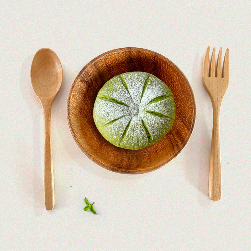 櫸木小木勺面包果醬抹刀木調(diào)羹蜂蜜勺寶寶勺小湯勺水果蛋糕木叉