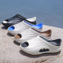 耐磨潮酷个性运动风篮球拖鞋情侣夏季外穿时尚凉拖鞋男女