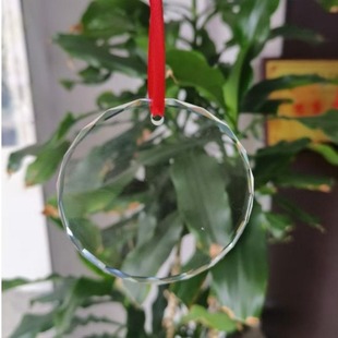 Manufacturer Crystal Pendant Pendant Transparent Love Christmas Glass Pendant Pendant Creative Pattern Cross-Border Gift
