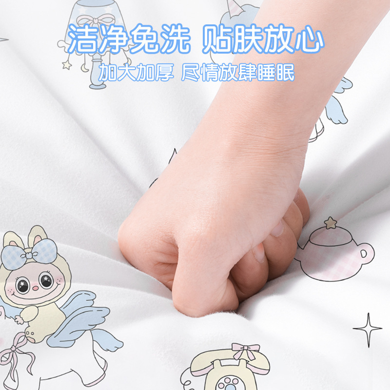 一次性三四件套旅行旅游单双人套装加厚真空便携床单被套枕套批发|undefined