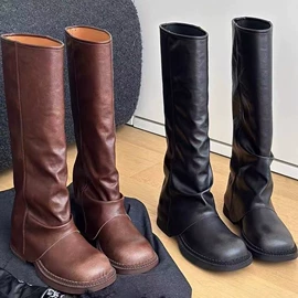 女式皮靴;乐福鞋;女式时装单鞋