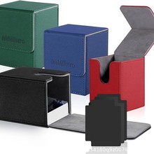 宝可梦100+竖插盒桌游戏王球星卡万智牌PTCG海贼王卡组收纳卡牌盒