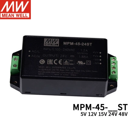 Тайваньский модуль клемм для медицинской проводки Mingwei MPM-45-5ST