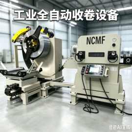 铝卷钢板冲压三合一伺服送料机 卷料整平送料机 数控冲床送料机
