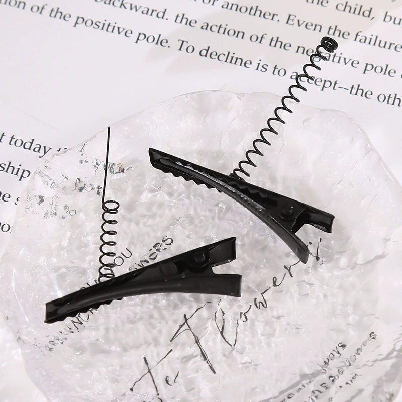 Маленькая желтая курица DIY заколка для волос Аксессуары Детская курица пружинный зажим черный Утконос зажим корейский пружинный зажим продажа милый артефакт