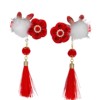 Cute rabbit with tassels, children's hairgrip, Hanfu, Chinese hair accessory, hairpins, Chinese style