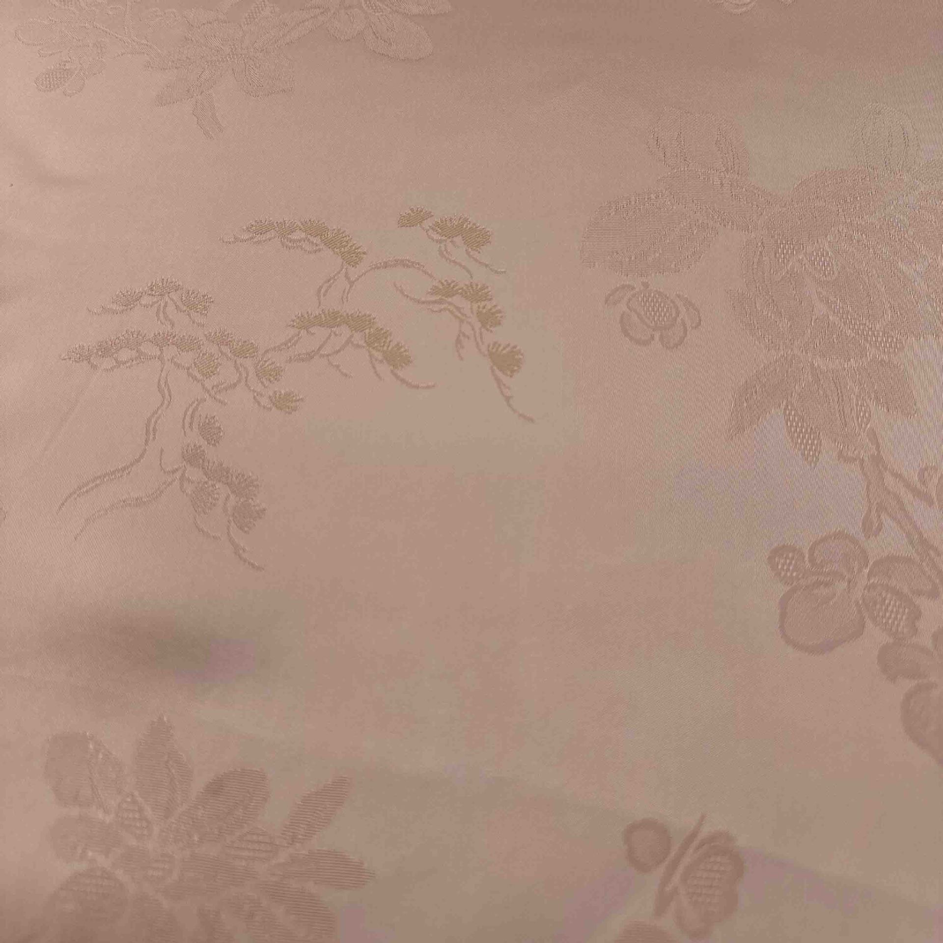 厂家直销全人丝提花新中式马甲旗袍提花面料