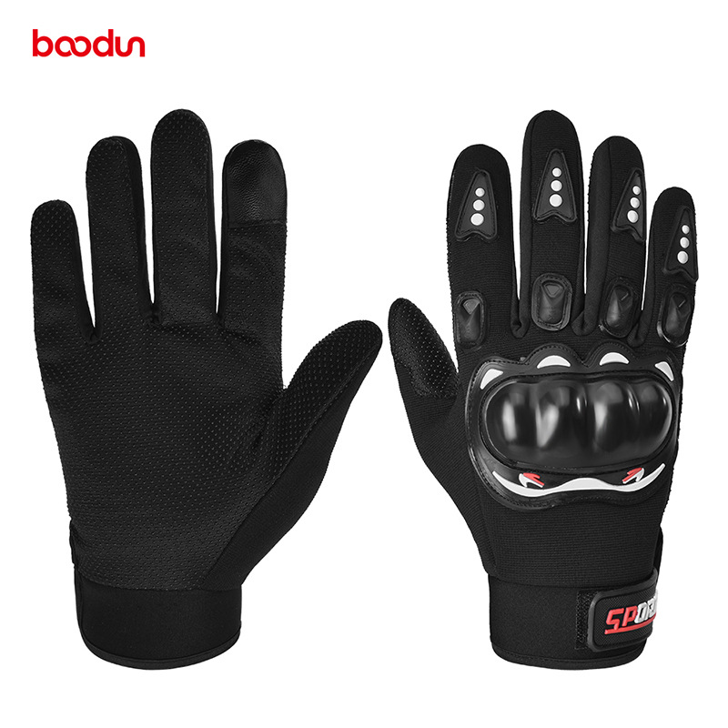 Gants de moto à écran tactile d'automne et d'hiver Bodun, en silicone antidérapant, anti-chute, anti-collision, absorbant les chocs_voghion.com