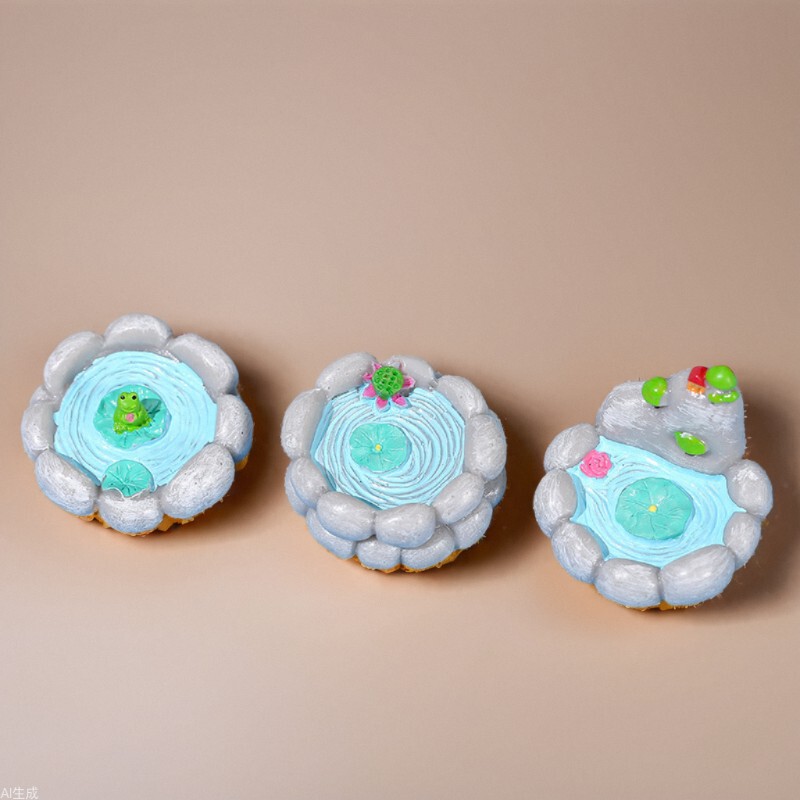Micro-landscape ornaments simulation pool Lotus Pond meat accessories material ZAKKA ornaments accessories