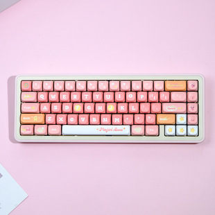 Pbt Five-Sided Sublimation Keycap Customized Fat Buu Factory Direct Xoa/Cherry Highly Adaptable to Full Mechanical Keyboard