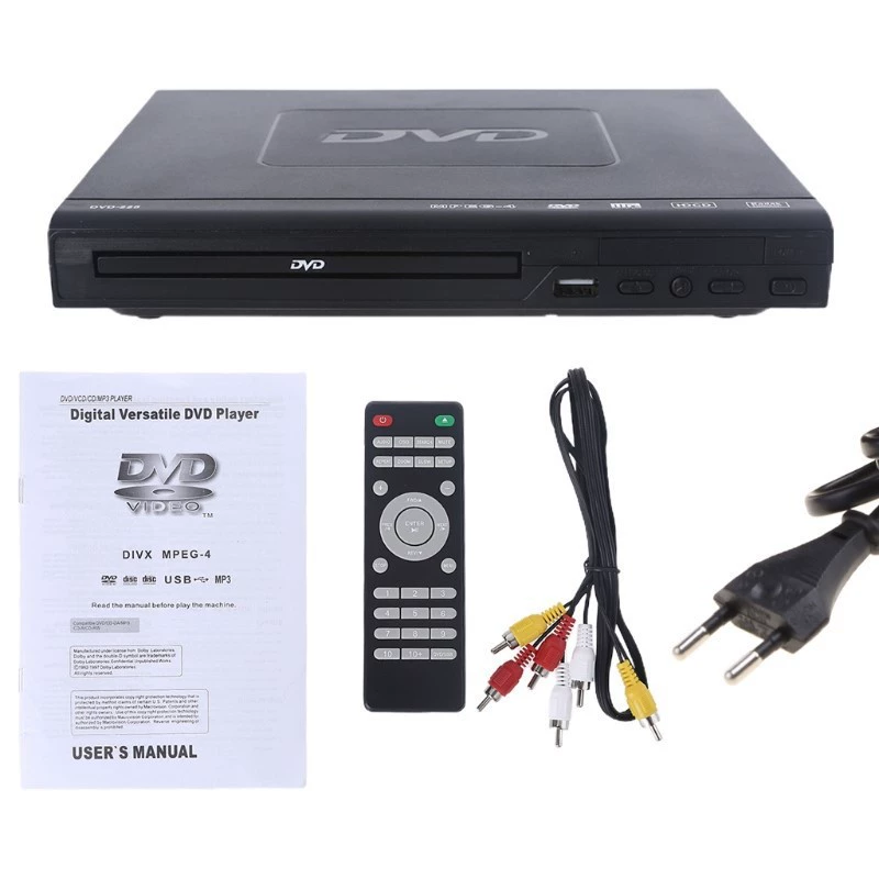 Домашний DVD мини-видеопроигрыватель EVD, детский VCD-плеер, HD мини-CD плеер