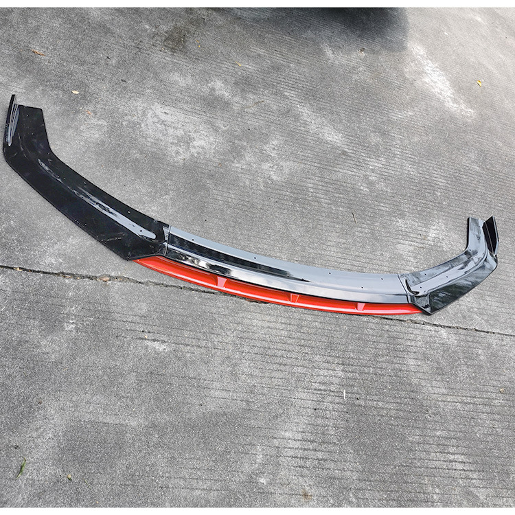 Suitable for Old Audi A3 A4L A6 Q3 Front Shovel Front Lip Spoiler Size Surround Modification and Decoration Anti-Collision