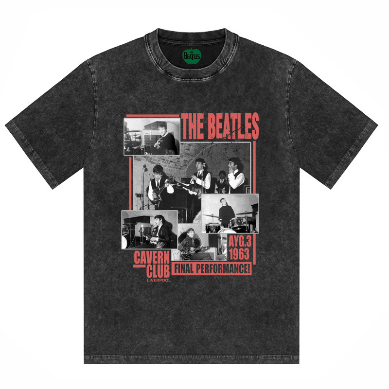 T-Shirt Lennonbeatles Printed Era Beatles Batik Beatles the Direct Spray Lennon 90