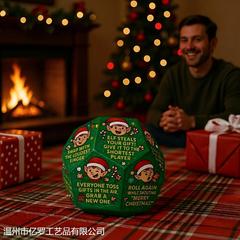 跨境 Hilarious Christmas Gift Exchange GameDice 圣诞精灵骰子