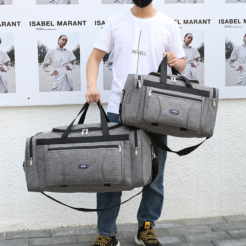 Bolsas de viaje portátiles transfronterizas de gran capacidad para viajes grandes bolsas de equipaje para hombres, ropa de almacenamiento en movimiento, bolsas de equipaje para ropa image 3