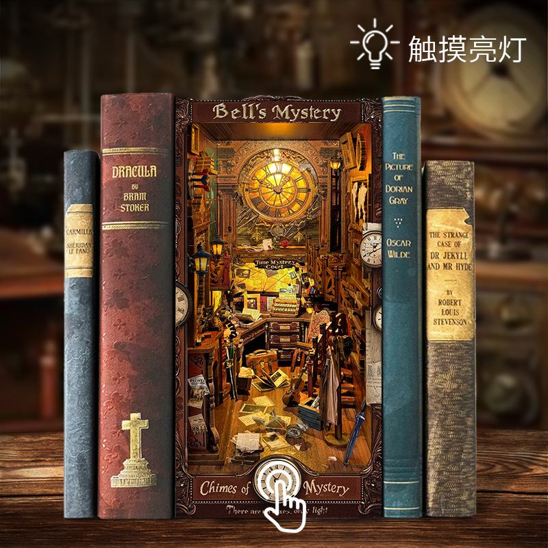 Libro emergente 3D Booknock de edición limitada de Navidad de Joincon, modelo hecho a mano.