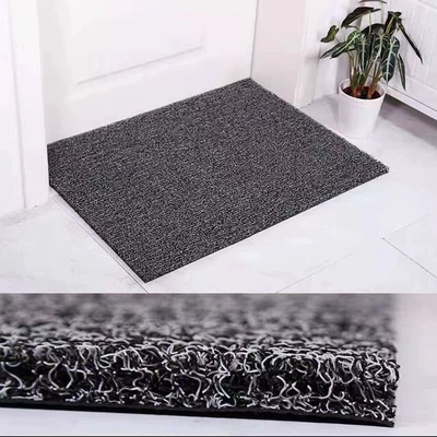 Door Mats, Waterproof and Non-Slip | Avtomobil döşəmə paspasları - black-gray-15mm-thickened-anti-slip-on-nails-contact-customer-service-for-customized-size-patterns