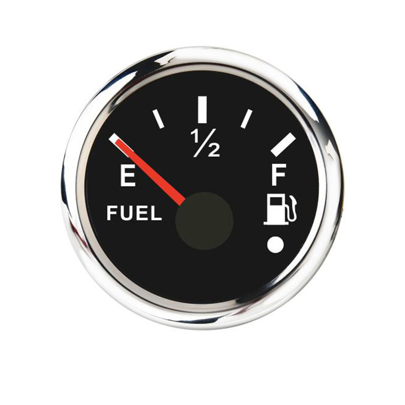 52mm Colorful Backlit Instrument Oil Level Gauge for Accurate Monitoring of Oil Volume for Yachts, Rvs, Trucks, Diesel, and Gasoline