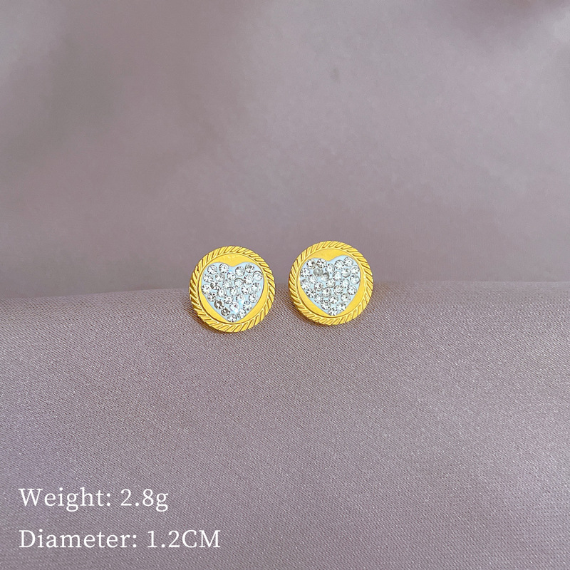 Minimalistisches Echtgold Collier Mit Diamantbesatz Für Damen_voghion.com